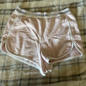 Calvin Klein Light Pink Sleepwear Shorts